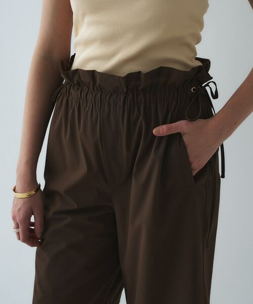 cloenc / クロエンス ショート・ハーフ・半端丈パンツ | 【接触冷感／UVカット／マシンウォッシュ】ギャザーリボンハーフパンツ | 詳細17