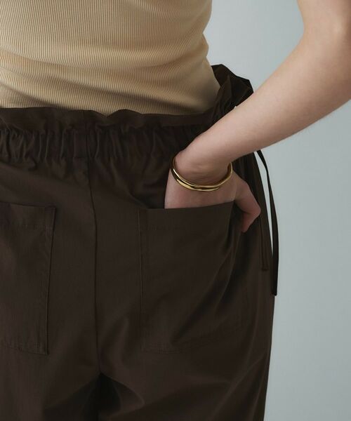 cloenc / クロエンス ショート・ハーフ・半端丈パンツ | 【接触冷感／UVカット／マシンウォッシュ】ギャザーリボンハーフパンツ | 詳細19