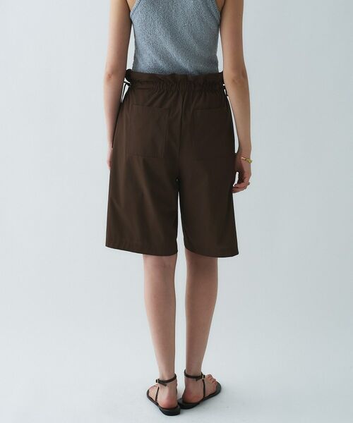 cloenc / クロエンス ショート・ハーフ・半端丈パンツ | 【接触冷感／UVカット／マシンウォッシュ】ギャザーリボンハーフパンツ | 詳細6