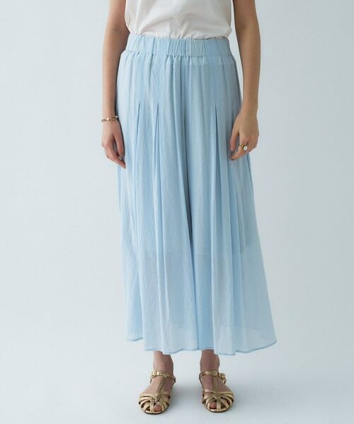 cloenc / クロエンス ショート・ハーフ・半端丈パンツ | 【手洗い可】エアリーローンガウチョパンツ | 詳細18