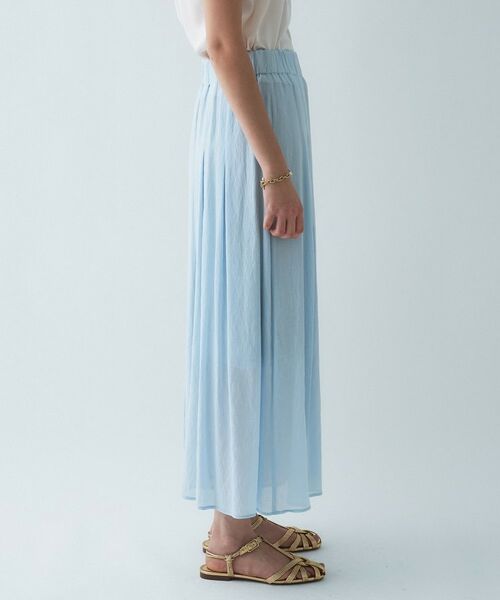 cloenc / クロエンス ショート・ハーフ・半端丈パンツ | 【手洗い可】エアリーローンガウチョパンツ | 詳細19