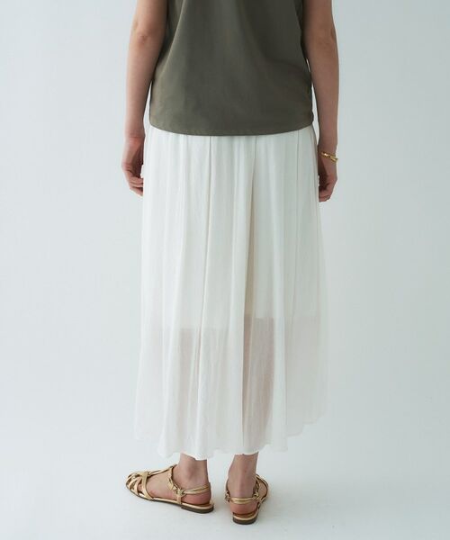 cloenc / クロエンス ショート・ハーフ・半端丈パンツ | 【手洗い可】エアリーローンガウチョパンツ | 詳細5