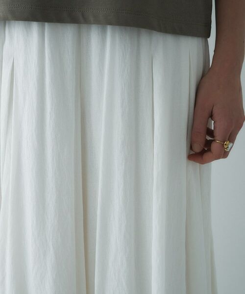 cloenc / クロエンス ショート・ハーフ・半端丈パンツ | 【手洗い可】エアリーローンガウチョパンツ | 詳細6