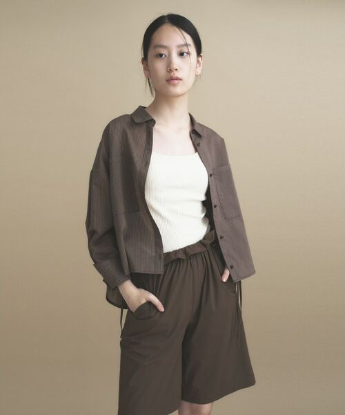 cloenc / クロエンス シャツ・ブラウス | 【再入荷】シアーストライプシャツ | 詳細30