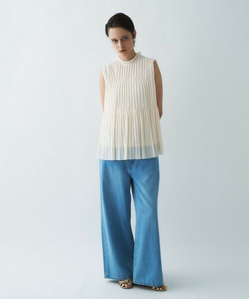 cloenc / クロエンス シャツ・ブラウス | プリーツブラウス | 詳細1