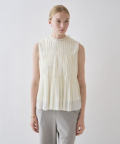 cloenc / クロエンス シャツ・ブラウス | プリーツブラウス | 詳細18