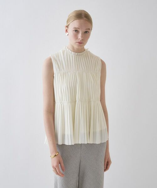 cloenc / クロエンス シャツ・ブラウス | プリーツブラウス | 詳細19
