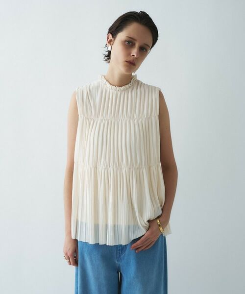 cloenc / クロエンス シャツ・ブラウス | プリーツブラウス | 詳細2