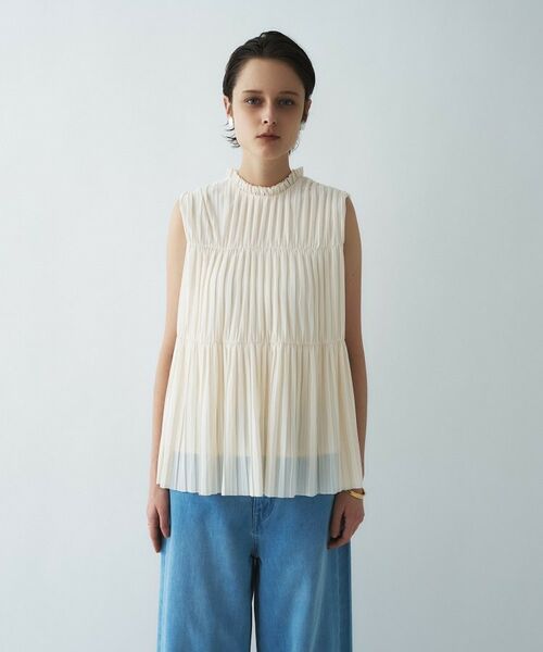 cloenc / クロエンス シャツ・ブラウス | プリーツブラウス | 詳細3