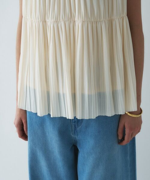 cloenc / クロエンス シャツ・ブラウス | プリーツブラウス | 詳細7