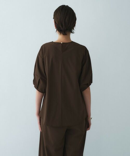 cloenc / クロエンス シャツ・ブラウス | 【接触冷感／UVカット／マシンウォッシュ】エアリーパフスリーブプルオーバー | 詳細14