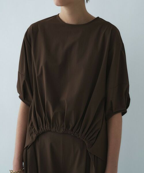 cloenc / クロエンス シャツ・ブラウス | 【接触冷感／UVカット／マシンウォッシュ】エアリーパフスリーブプルオーバー | 詳細15