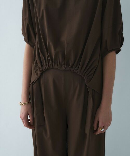 cloenc / クロエンス シャツ・ブラウス | 【接触冷感／UVカット／マシンウォッシュ】エアリーパフスリーブプルオーバー | 詳細17