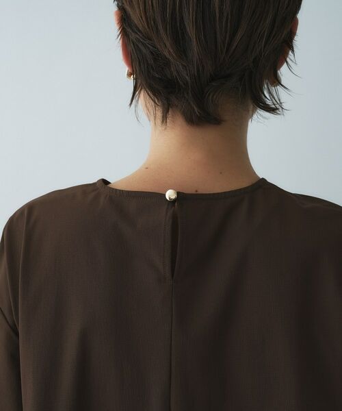 cloenc / クロエンス シャツ・ブラウス | 【接触冷感／UVカット／マシンウォッシュ】エアリーパフスリーブプルオーバー | 詳細18