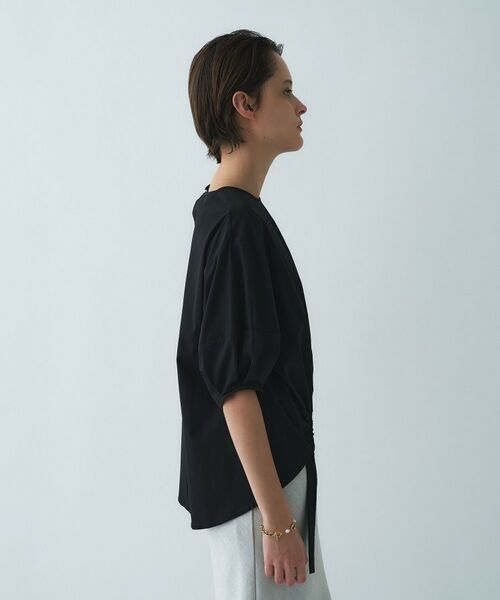 cloenc / クロエンス シャツ・ブラウス | 【接触冷感／UVカット／マシンウォッシュ】エアリーパフスリーブプルオーバー | 詳細9