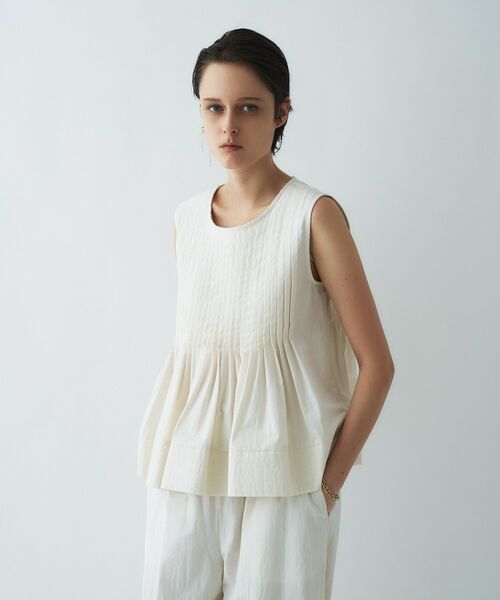 cloenc / クロエンス シャツ・ブラウス | ブロードギャザーブラウス | 詳細4