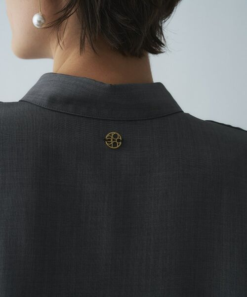 cloenc / クロエンス シャツ・ブラウス | 【接触冷感／UVカット／マシンウォッシュ】バルーンオーバーシャツ | 詳細18