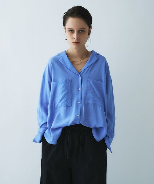 cloenc / クロエンス シャツ・ブラウス | 【手洗い可】テーラードカラーシャツ | 詳細10