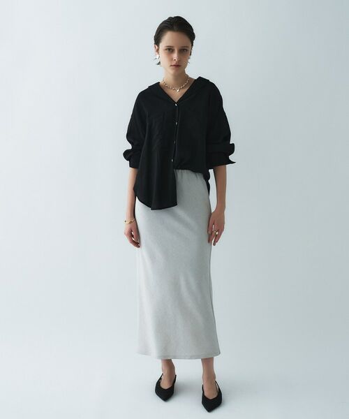 cloenc / クロエンス シャツ・ブラウス | 【手洗い可】テーラードカラーシャツ | 詳細14