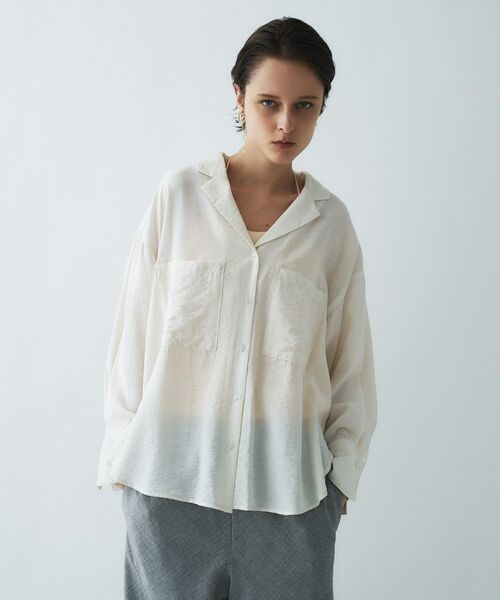 cloenc / クロエンス シャツ・ブラウス | 【手洗い可】テーラードカラーシャツ | 詳細3