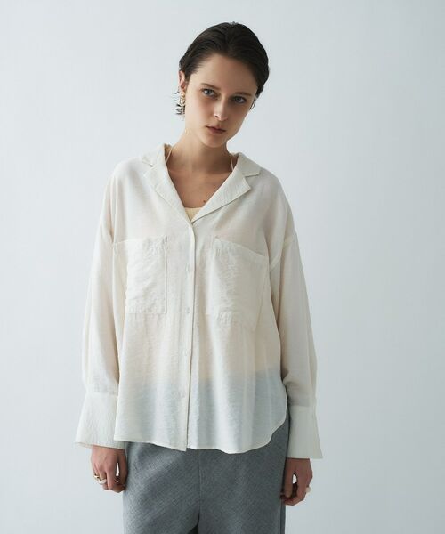 cloenc / クロエンス シャツ・ブラウス | 【手洗い可】テーラードカラーシャツ | 詳細4