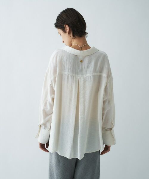 cloenc / クロエンス シャツ・ブラウス | 【手洗い可】テーラードカラーシャツ | 詳細6
