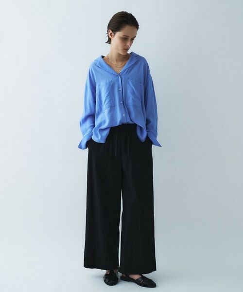 cloenc / クロエンス シャツ・ブラウス | 【手洗い可】テーラードカラーシャツ | 詳細8