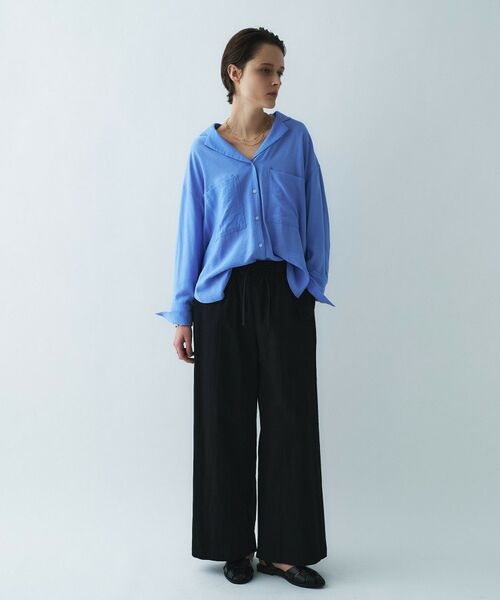 cloenc / クロエンス シャツ・ブラウス | 【手洗い可】テーラードカラーシャツ | 詳細9