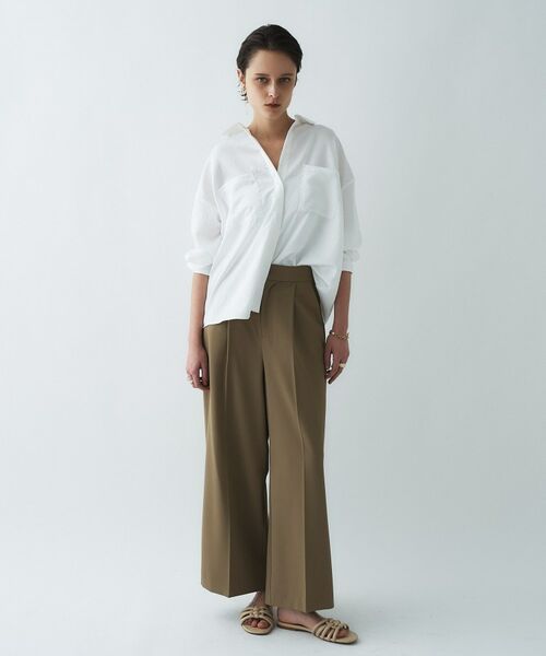 cloenc / クロエンス シャツ・ブラウス | 【手洗い可】サテンシャツ | 詳細1