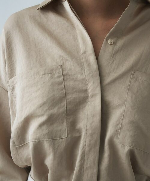 cloenc / クロエンス シャツ・ブラウス | 【手洗い可】サテンシャツ | 詳細13