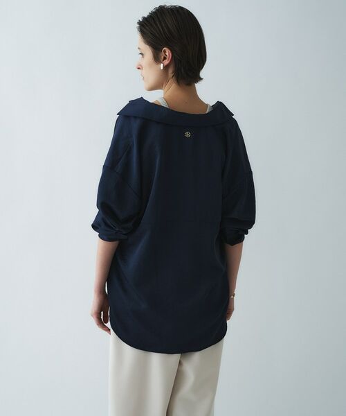 cloenc / クロエンス シャツ・ブラウス | 【手洗い可】サテンシャツ | 詳細19