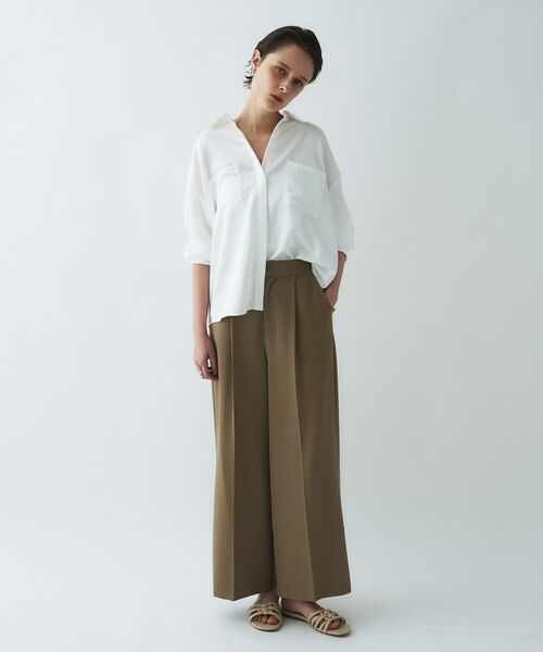 cloenc / クロエンス シャツ・ブラウス | 【手洗い可】サテンシャツ | 詳細2