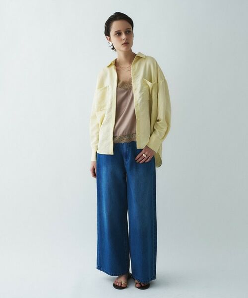 cloenc / クロエンス シャツ・ブラウス | 【手洗い可】サテンシャツ | 詳細21