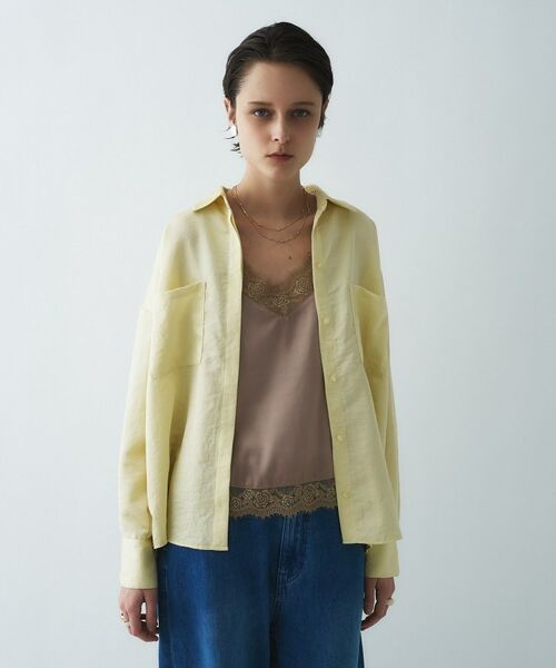 cloenc / クロエンス シャツ・ブラウス | 【手洗い可】サテンシャツ | 詳細22