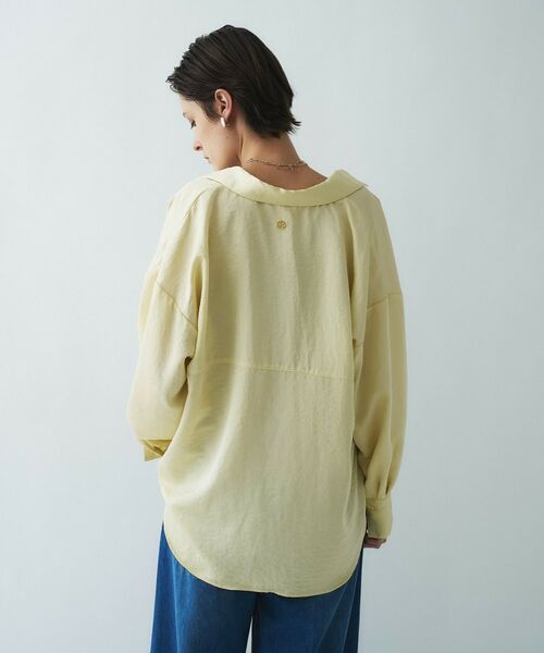 cloenc / クロエンス シャツ・ブラウス | 【手洗い可】サテンシャツ | 詳細25