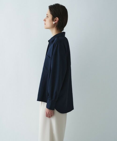 cloenc / クロエンス シャツ・ブラウス | 【手洗い可】サテンシャツ | 詳細28