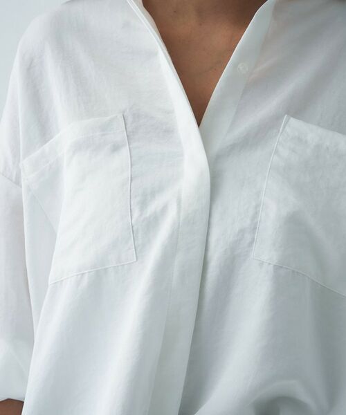 cloenc / クロエンス シャツ・ブラウス | 【手洗い可】サテンシャツ | 詳細7