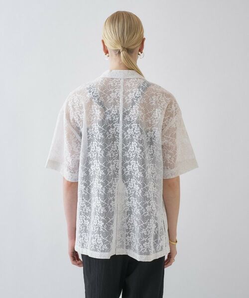 cloenc / クロエンス テーラードジャケット | シアーフラワーメッシュジャケット | 詳細16