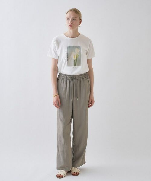 cloenc / クロエンス パンツ | ナイロンワッシャーイージーパンツ | 詳細1