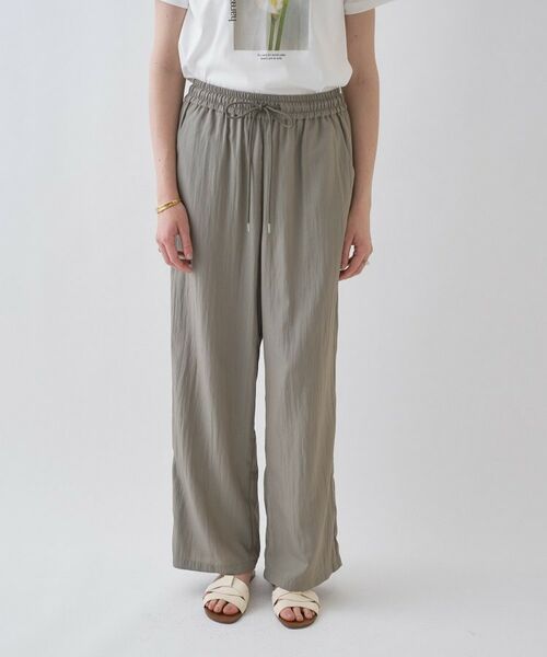 cloenc / クロエンス パンツ | ナイロンワッシャーイージーパンツ | 詳細3