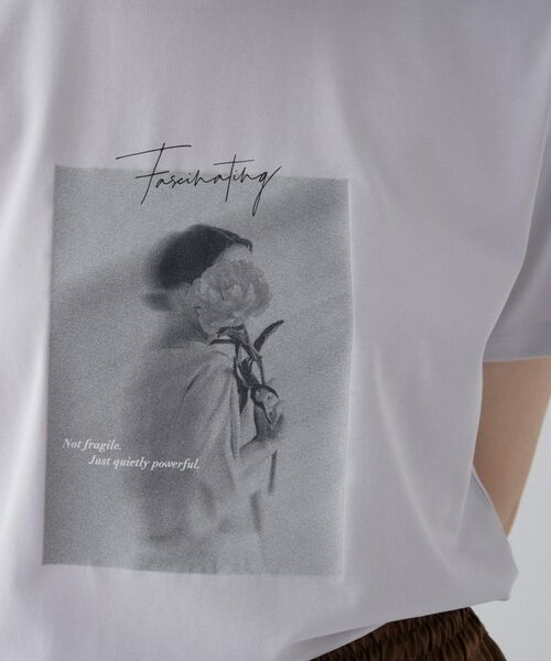 cloenc / クロエンス Tシャツ | フォトプリントTシャツ｜リサイクルポリエステル | 詳細15