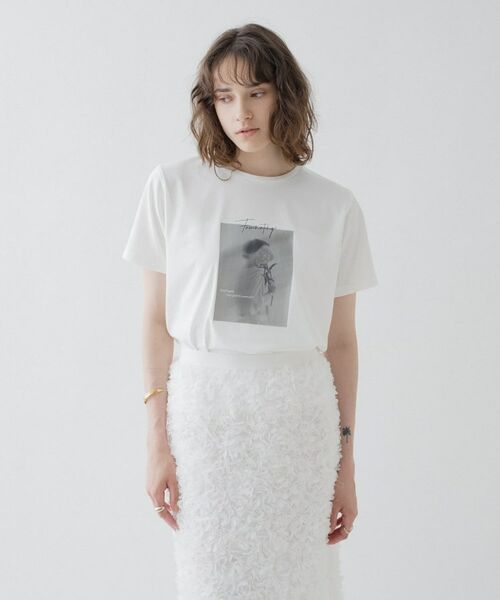 cloenc / クロエンス Tシャツ | フォトプリントTシャツ｜リサイクルポリエステル | 詳細4
