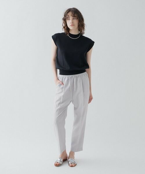 cloenc / クロエンス ニット・セーター | 【接触冷感／マシンウォッシュ】フレンチスリーブニット | 詳細24