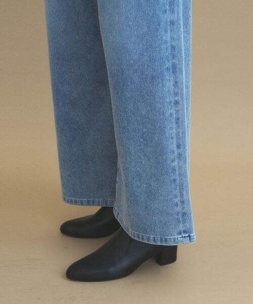 cloenc / クロエンス デニムパンツ | DeniMoove カットデニム ドロストパンツ【360°ストレッチ】 | 詳細15
