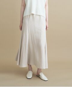 cloenc / クロエンス ロング・マキシ丈スカート | 【手洗い可】フィブリルロングフレアスカート