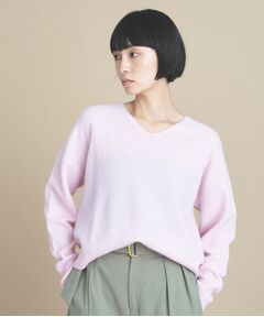 cloenc / クロエンス ニット・セーター | Relaxy Rich カシミヤ混 Vネックニット【美フォルム】