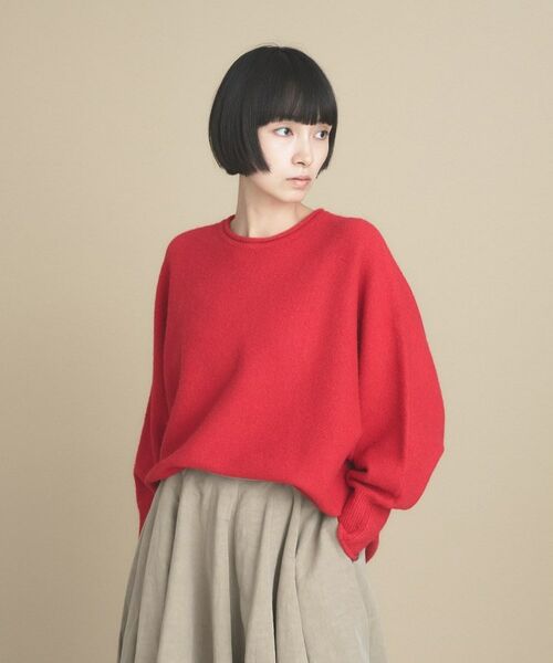 cloenc / クロエンス ニット・セーター | 【WEB限定カラーあり】ドルマンスリーブニット 美フォルム 10色展開 | 詳細12