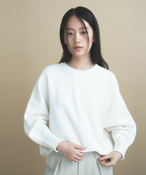 cloenc / クロエンス ニット・セーター | 【WEB限定カラーあり】ドルマンスリーブニット 美フォルム 10色展開 | 詳細4