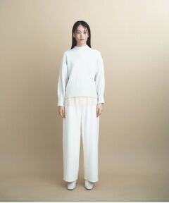cloenc / クロエンス ニット・セーター | 【美フォルム】ラメハイネックニット