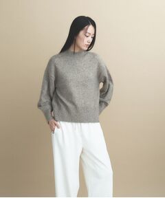cloenc / クロエンス ニット・セーター | 【美フォルム】ラメハイネックニット